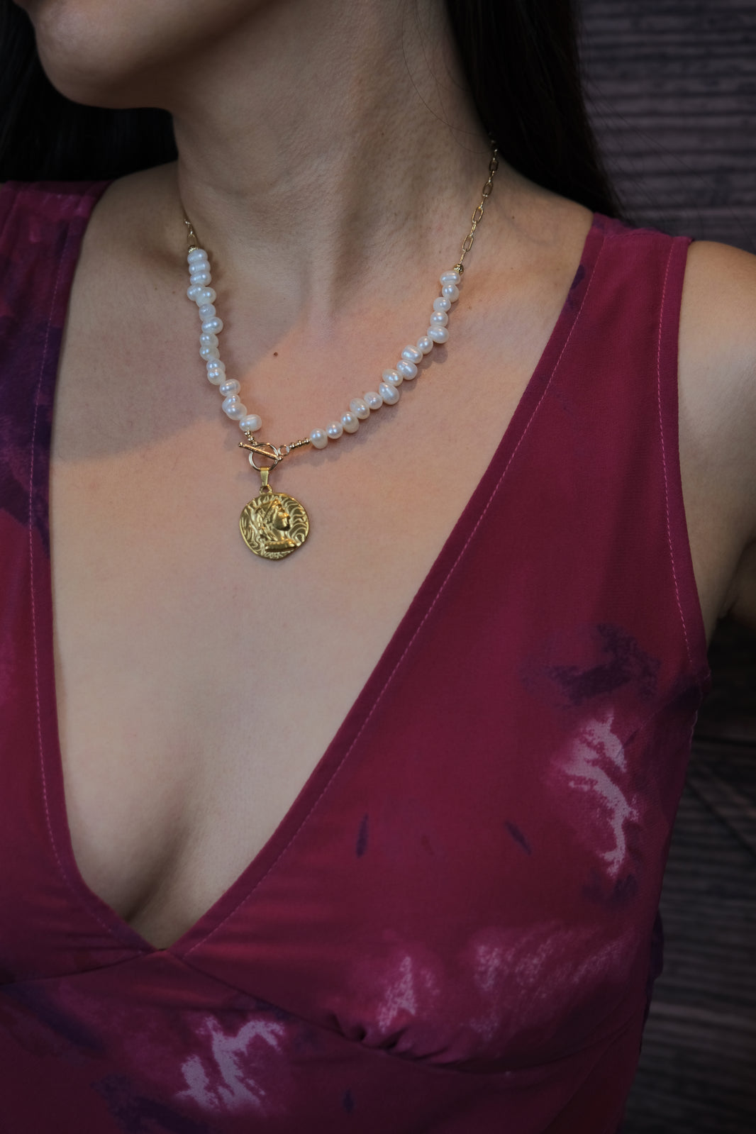 collier en agate